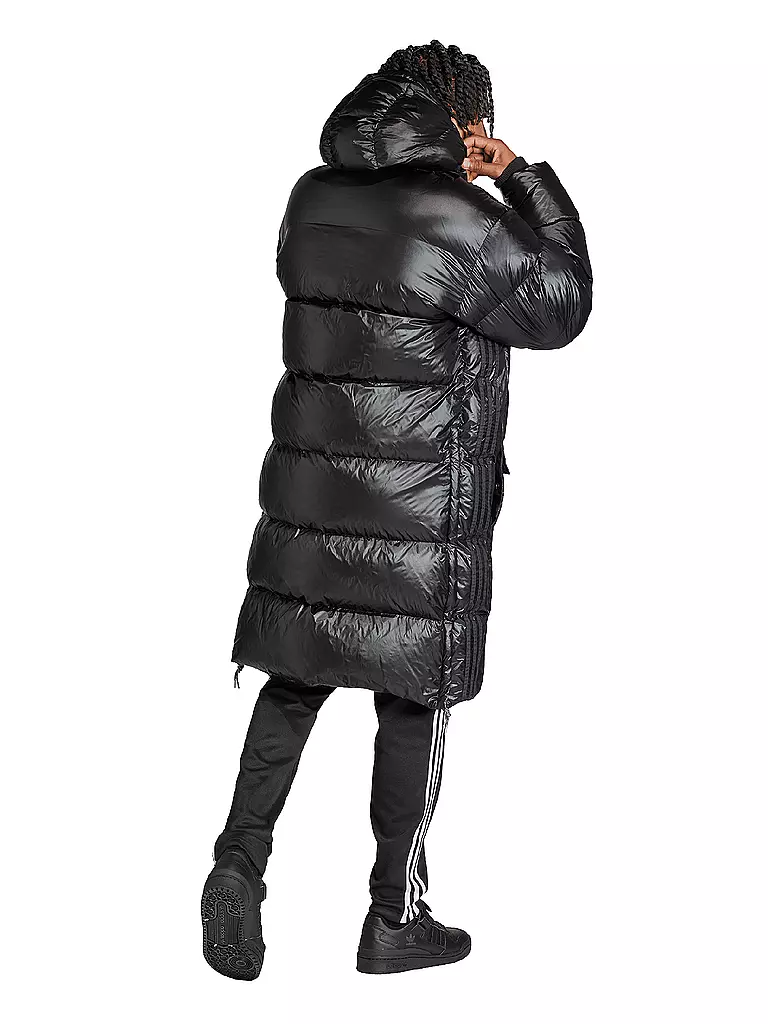 ADIDAS ORIGINALS Daunenmantel schwarz